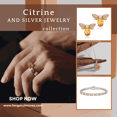 Embrace Positive Energy with Sterling Silver and Citrine Jewelry: A Feng Shui Perspective