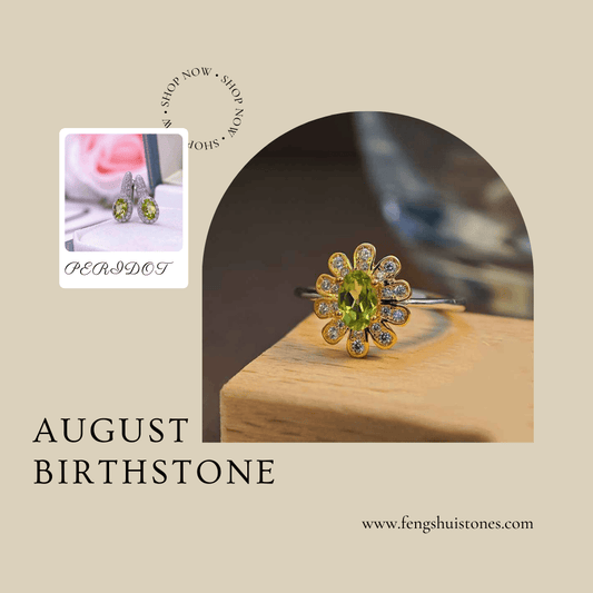 August Birthstone Jewelry: Peridot