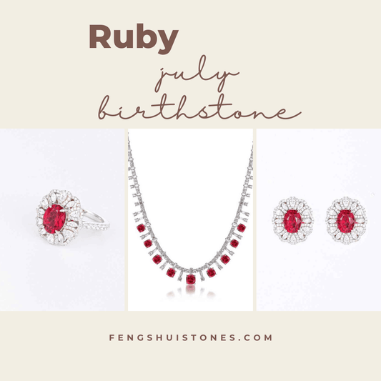 July Birthstone Jewlery: Ruby