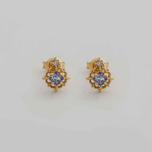 tanzanite earrings