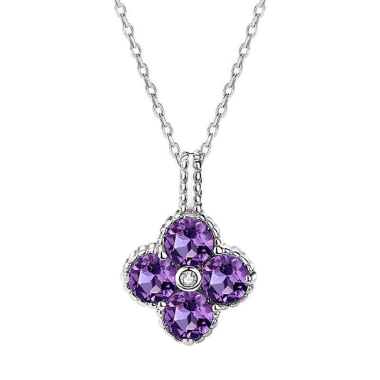 amethyst pendant necklace