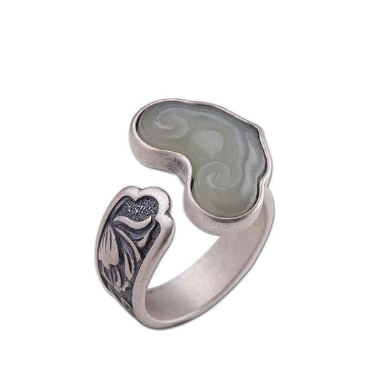 jade stone ring