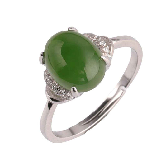 jade engagement ring