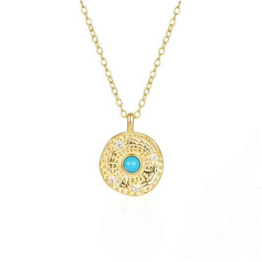 turquoise pendant necklace