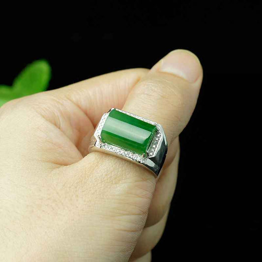 mens jade ring