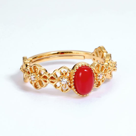 red jewelry