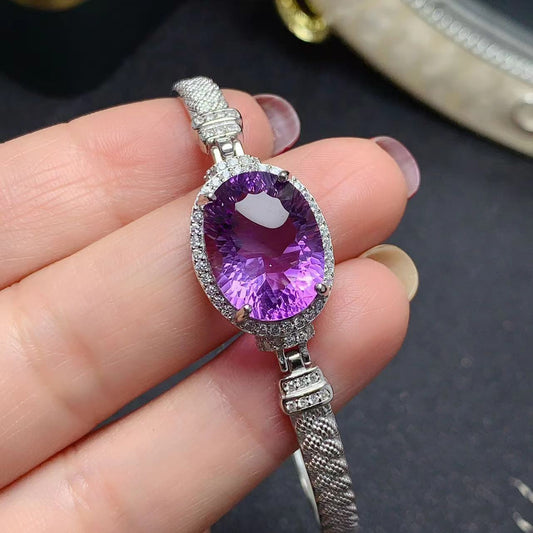 amethyst stone bracelet