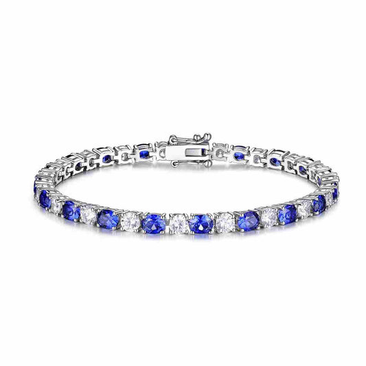 sapphire tennis bracelet