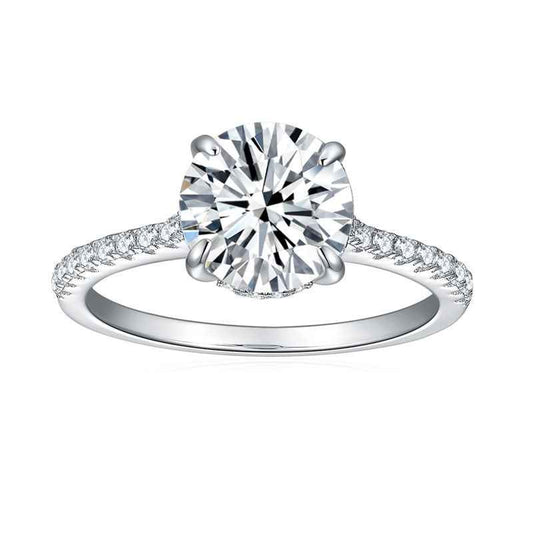 round diamond ring