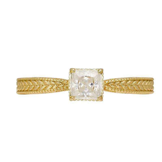 gold diamond ring