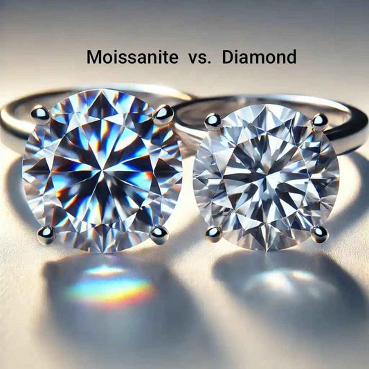 Moissanite vs. Diamond: What’s the Difference?