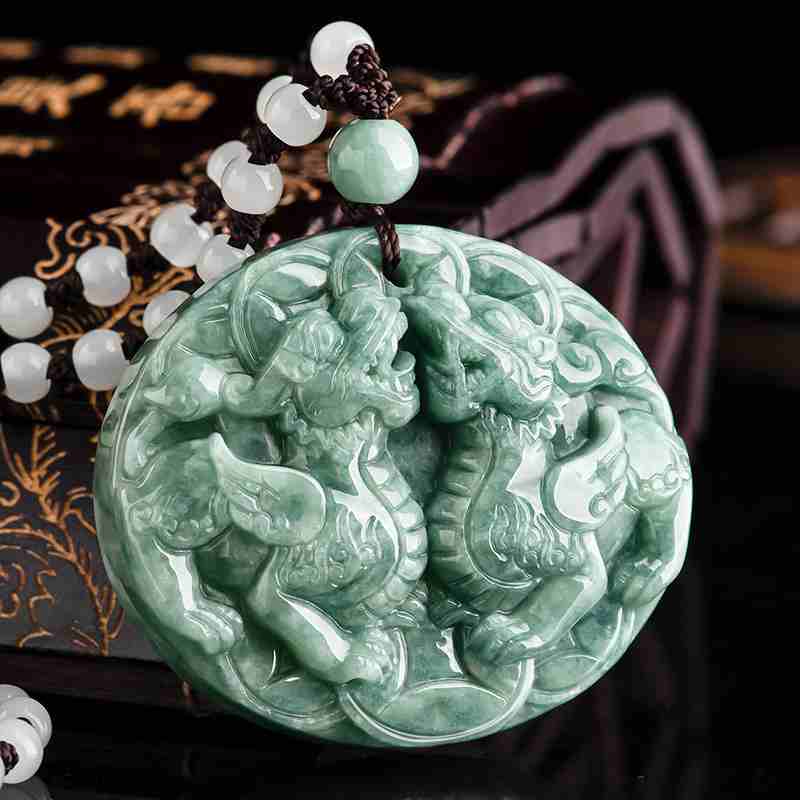 Good Fortune Necklace - Mens Jade Necklace