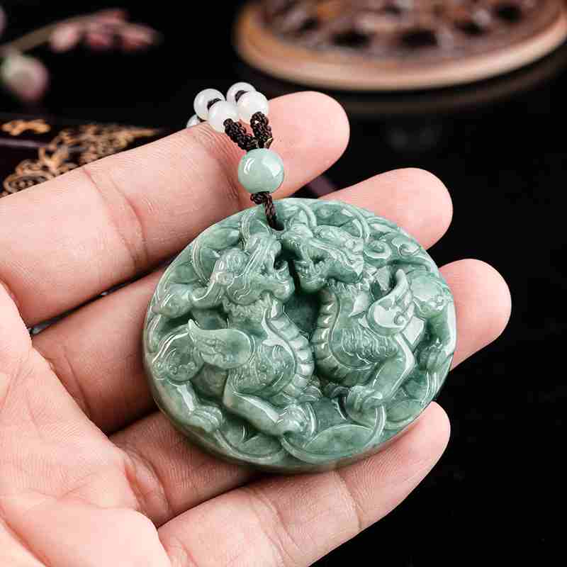 Good Fortune Necklace - Mens Jade Necklace