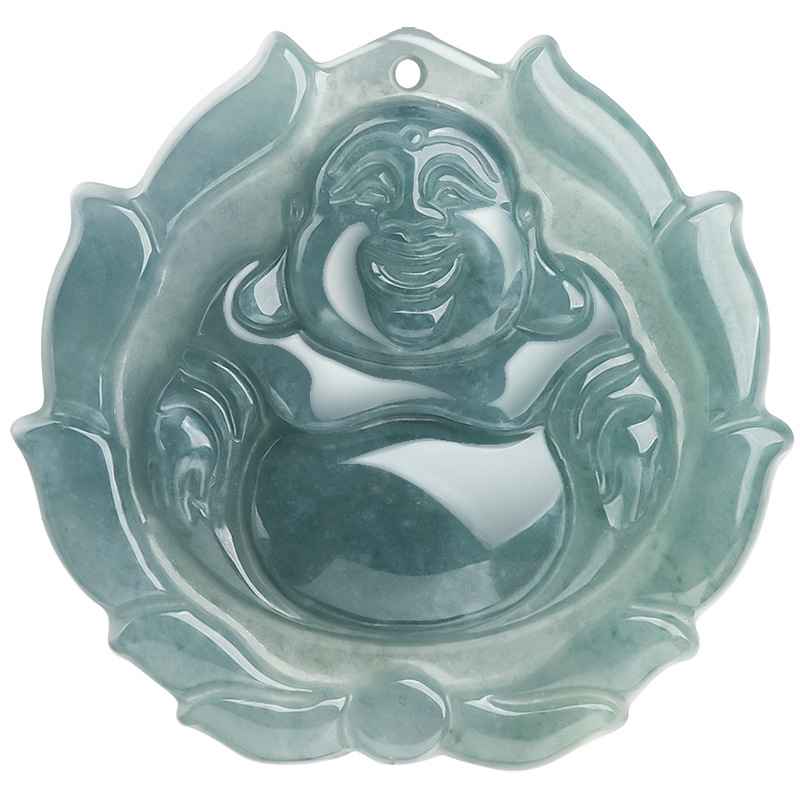 Jade Buddha Necklace - Feng Shui Necklace for Wealth