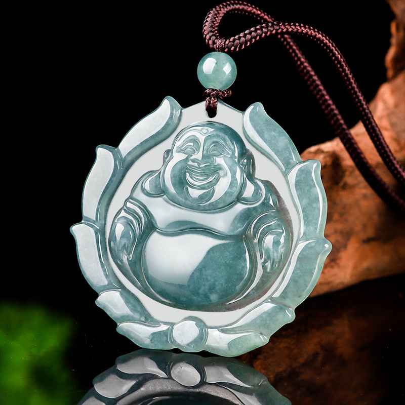 Jade Buddha Necklace - Feng Shui Necklace for Wealth