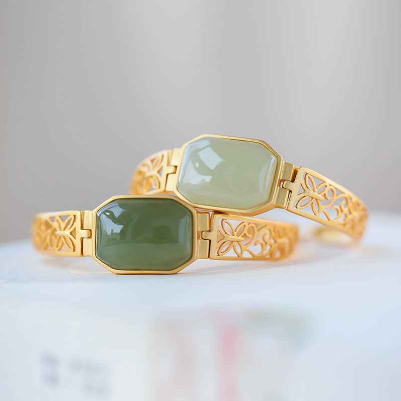 Jade Bangle Bracelet