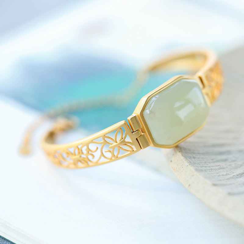 Jade Bangle Bracelet