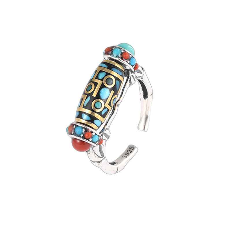 turquoise silver ring