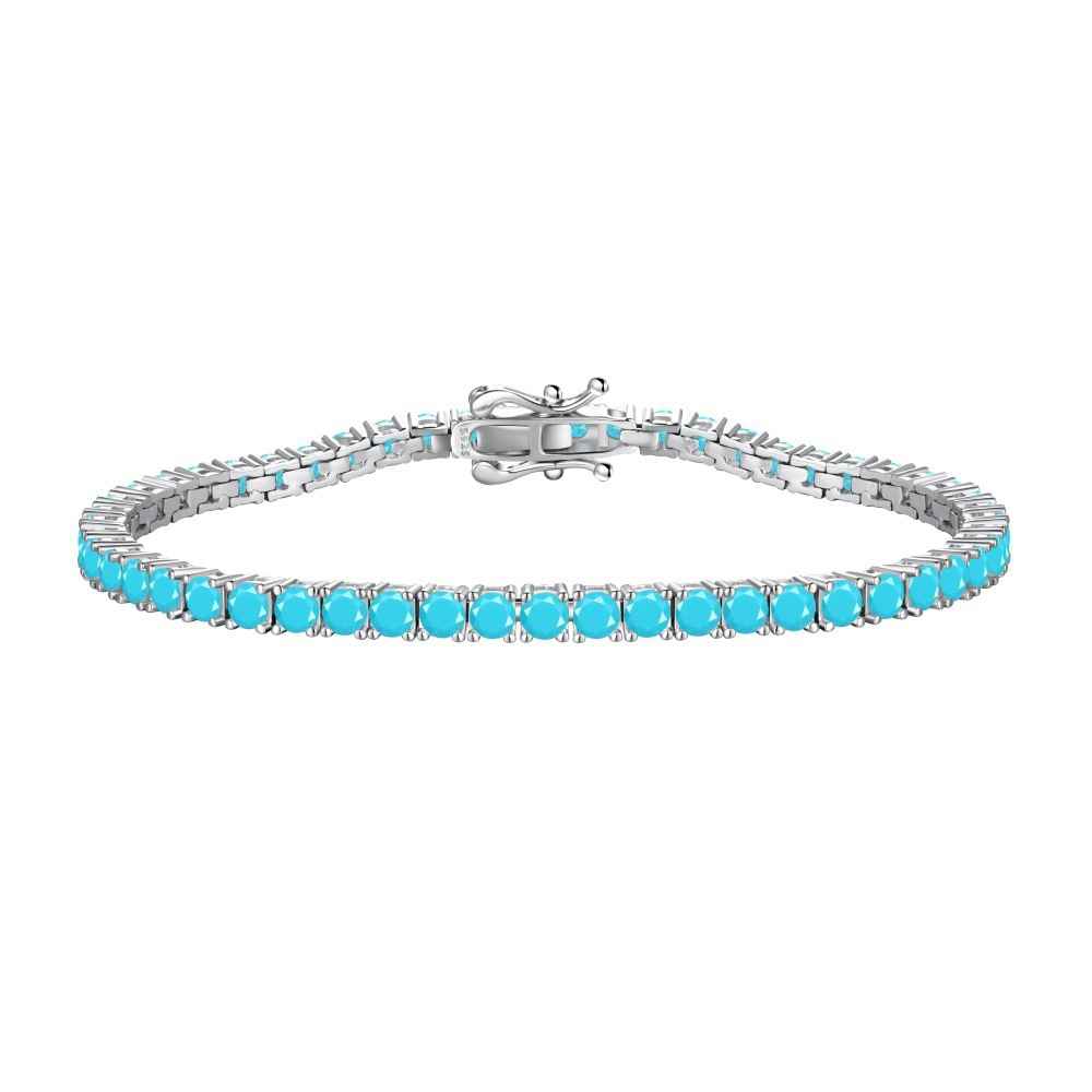 Turquoise Tennis Bracelet