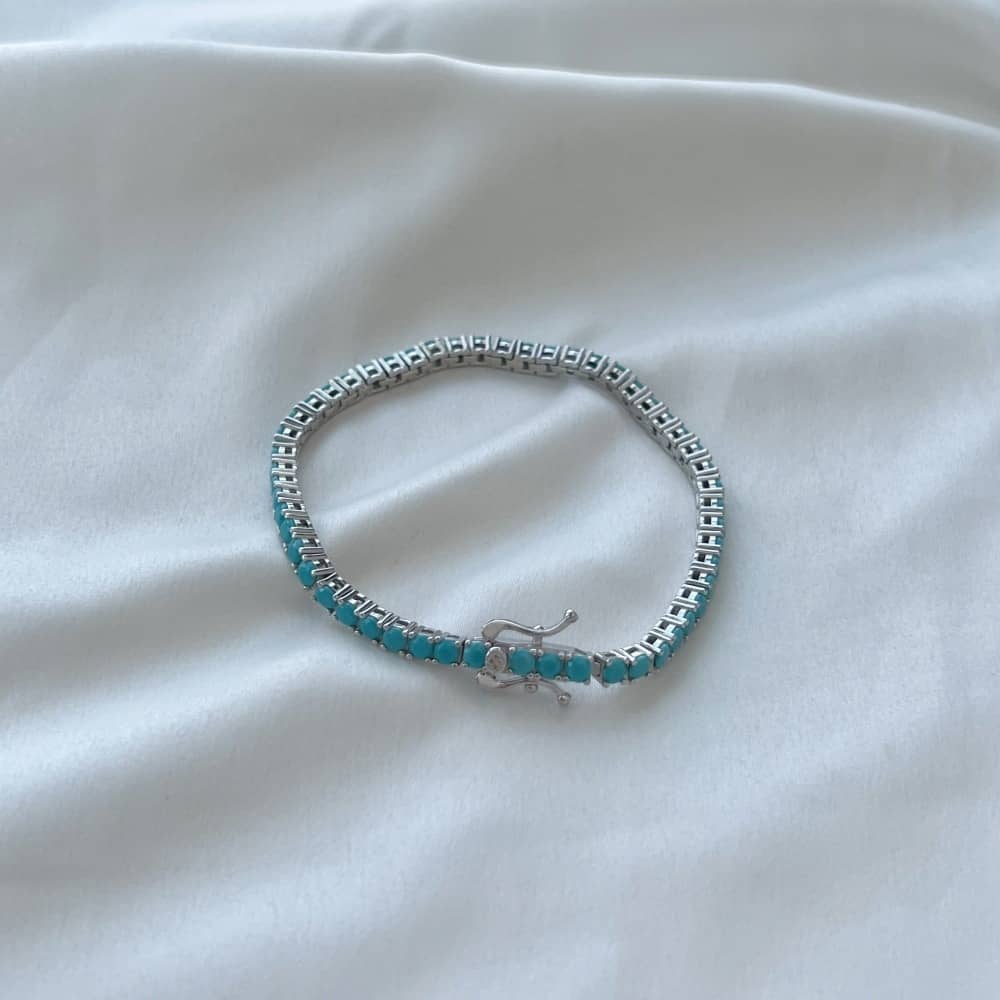 Turquoise Tennis Bracelet