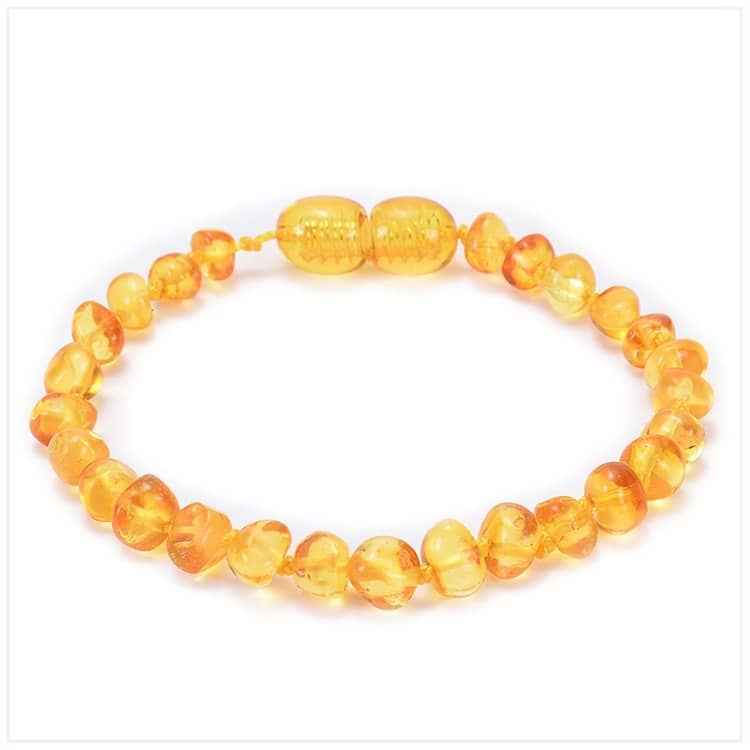 amber teething bracelet