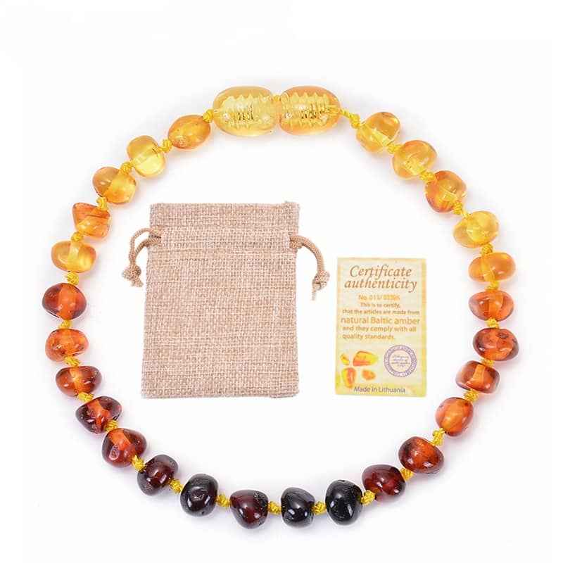 infant amber bracelet