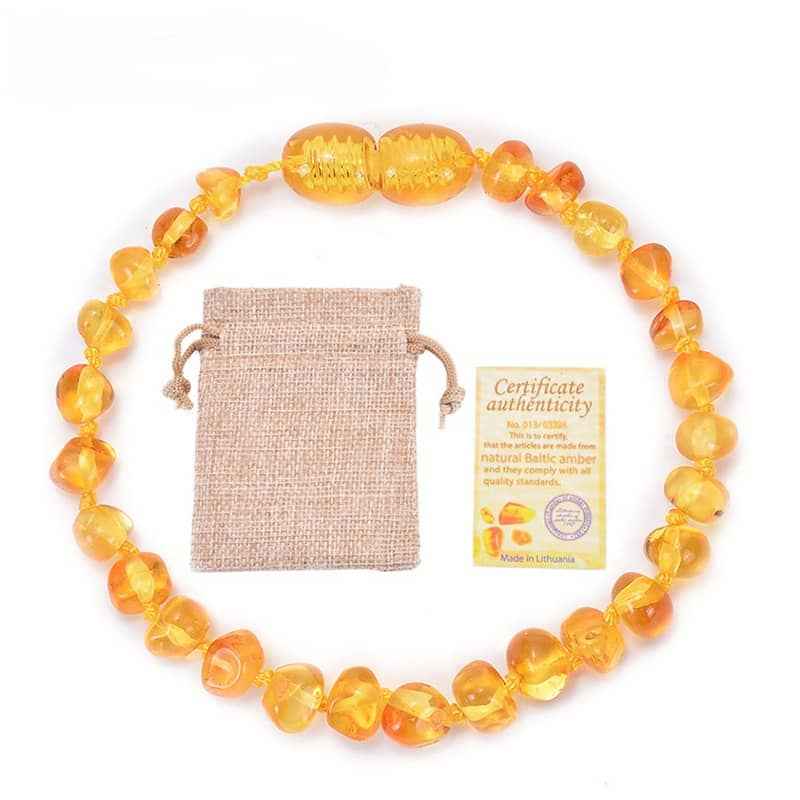 infant amber bracelet