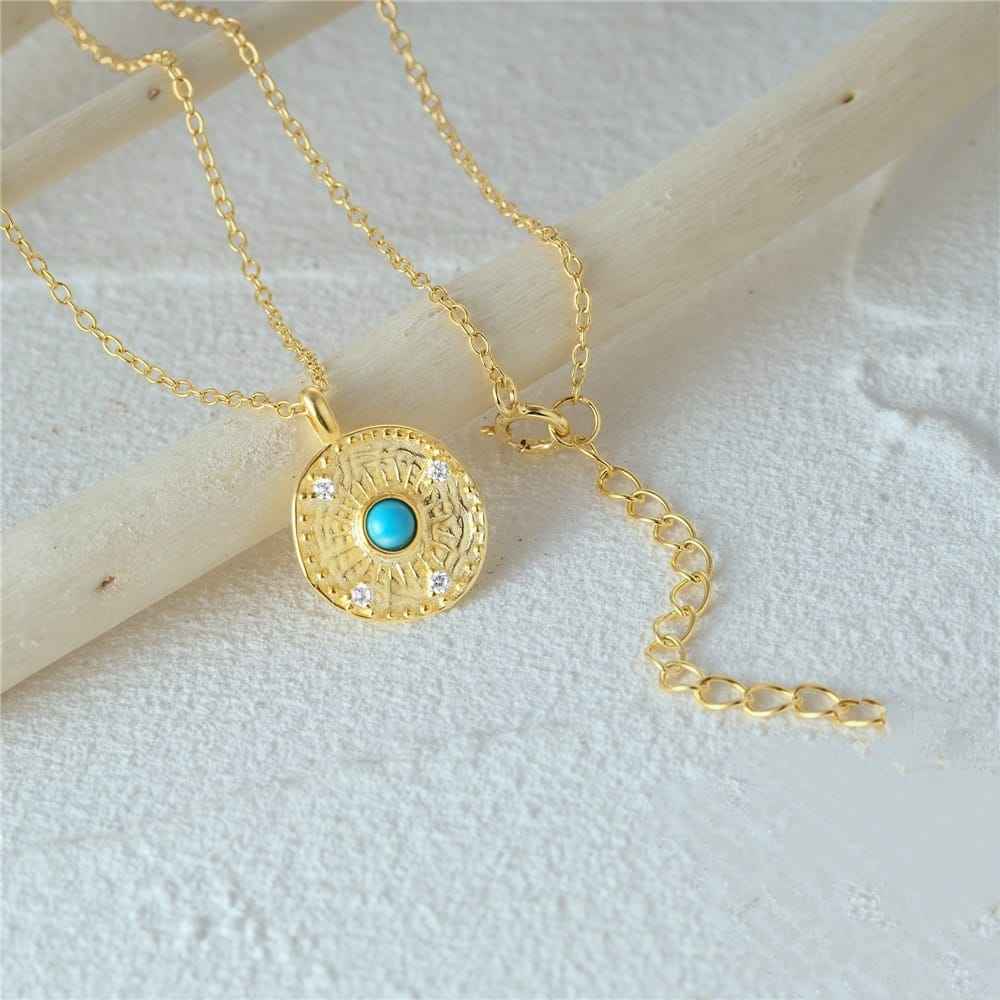 Turquoise Pendant Necklace