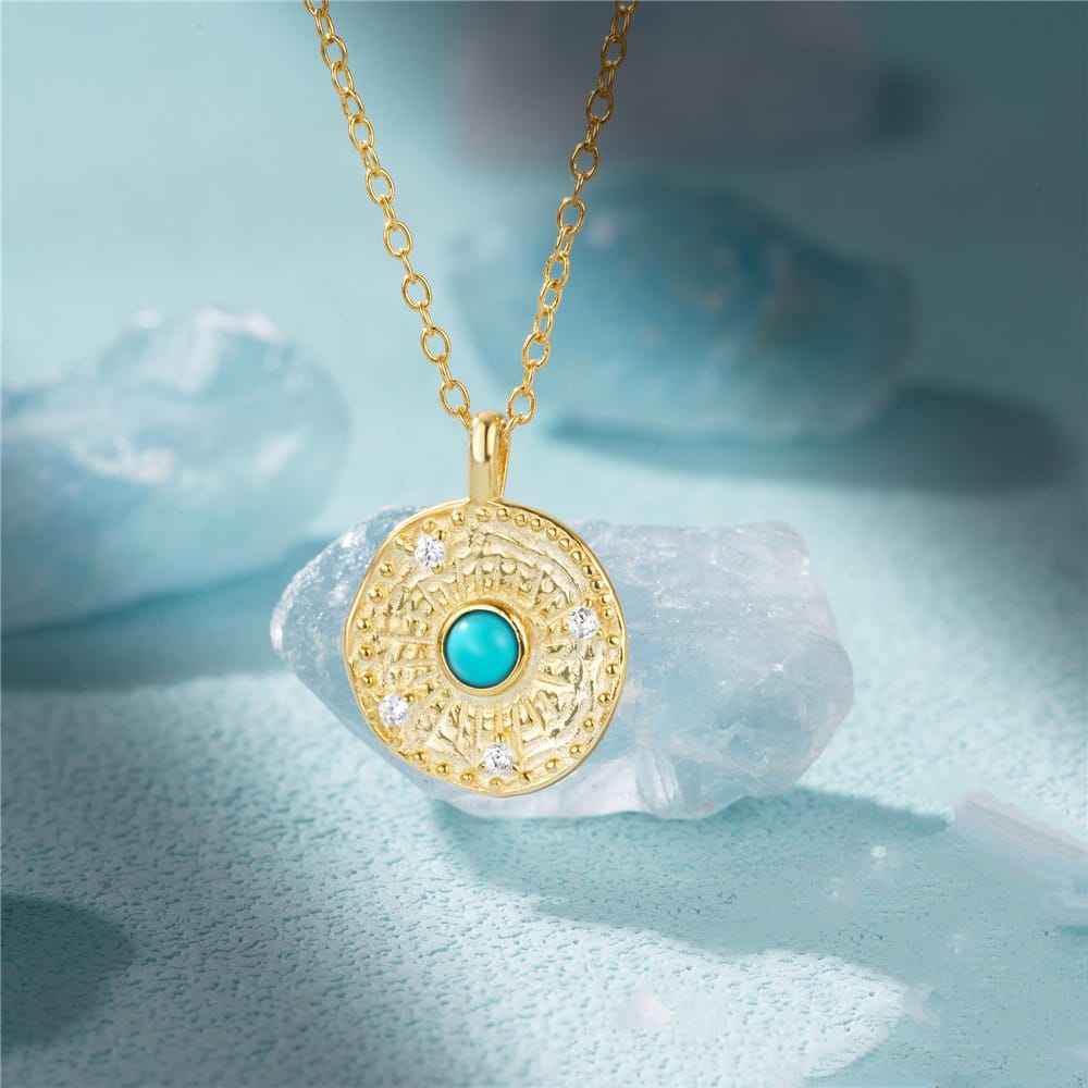 Turquoise Pendant Necklace