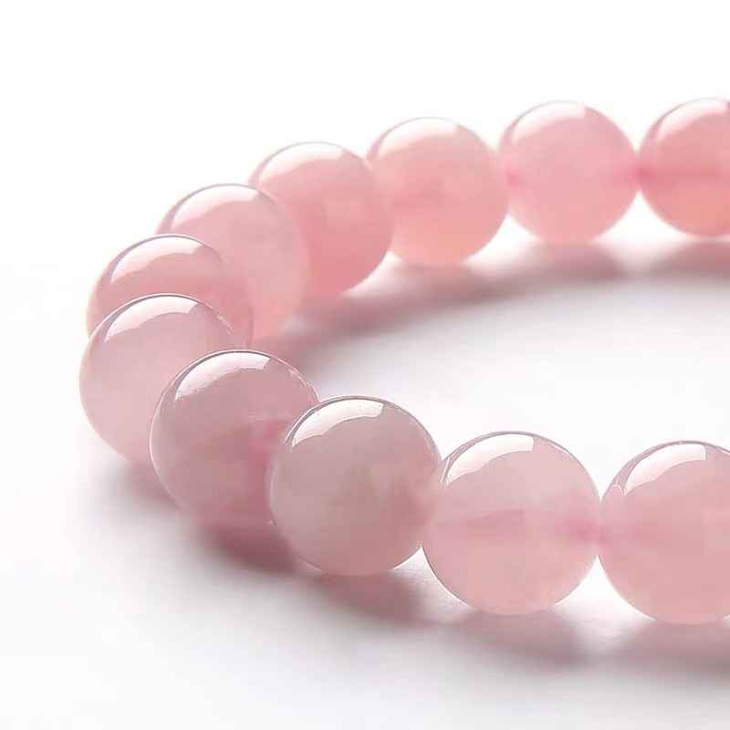 Rose Quartz Bead Bracelet