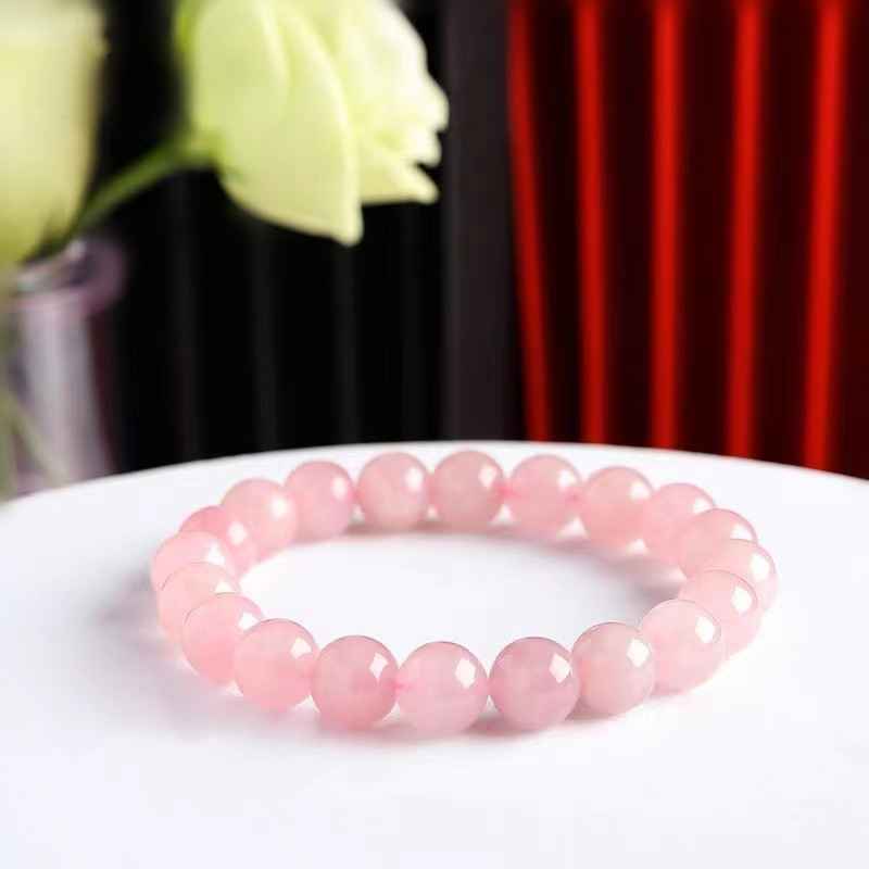 Rose Quartz Bead Bracelet