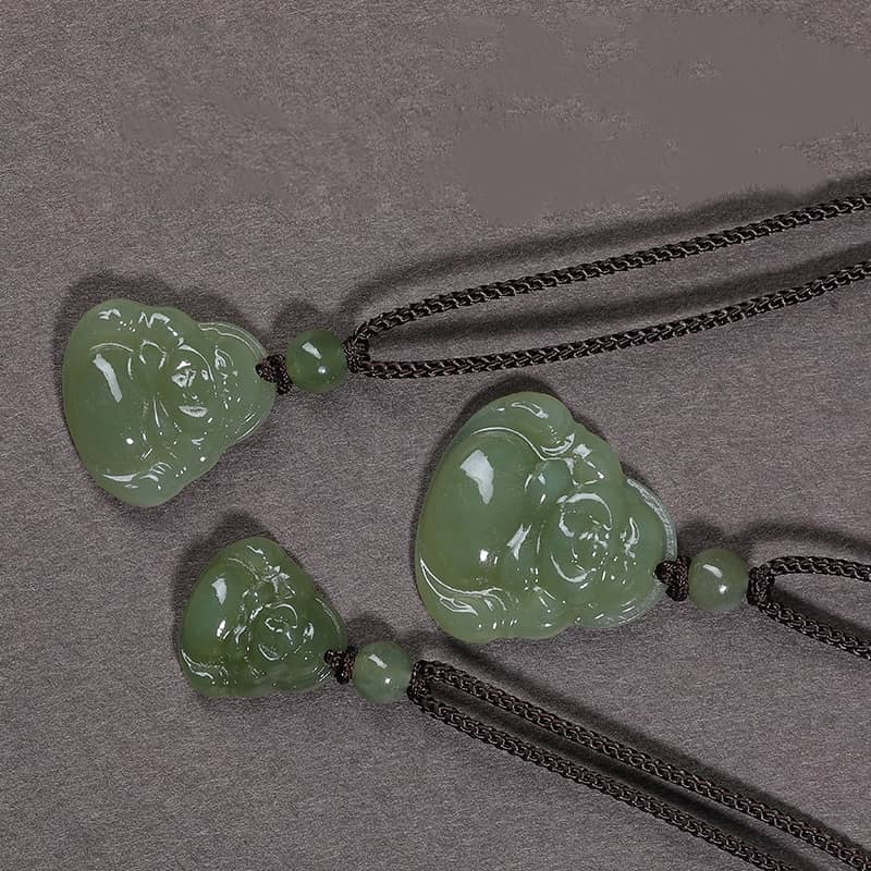 jade buddha necklace