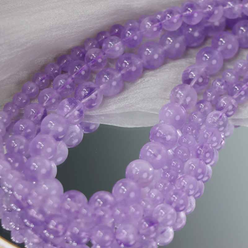 Amethyst Bead Necklace