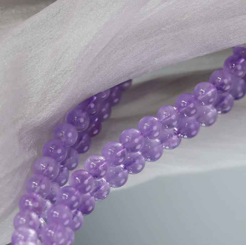 Amethyst Bead Necklace