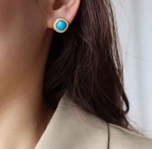 Turquoise Stud Earrings