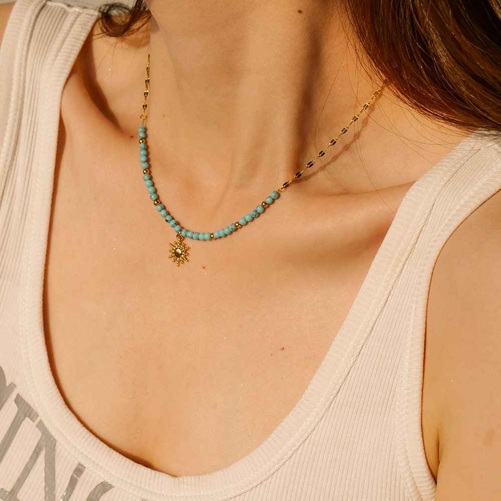 womens turquoise necklace