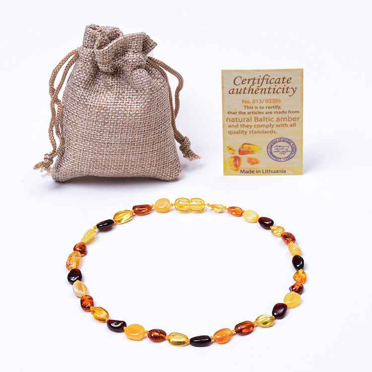 baby amber necklace