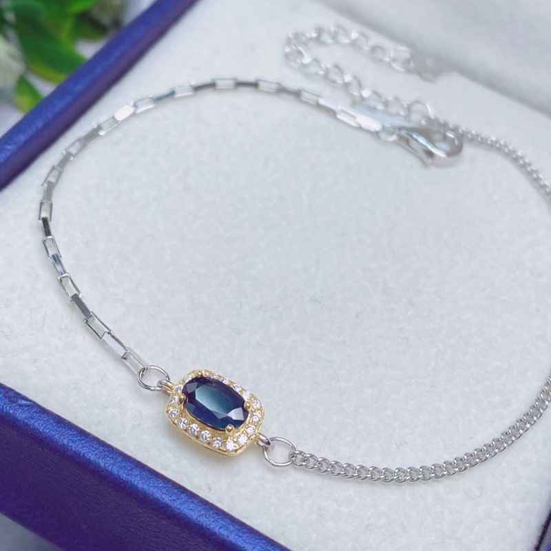 Sapphire Diamond Bracelet