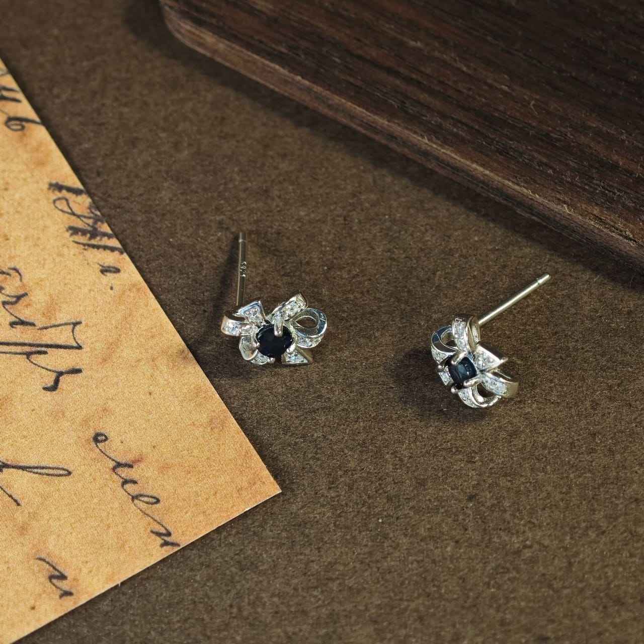 Sapphire Stud Earrings