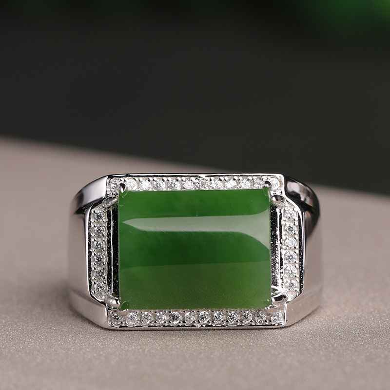 Mens Jade Ring