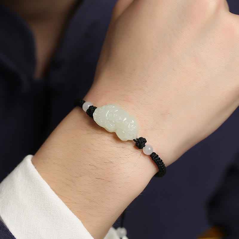 mens jade bracelet