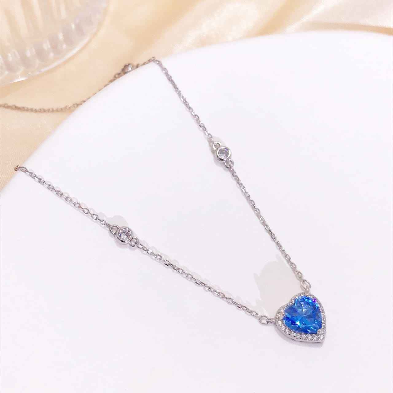 Sapphire Heart necklace