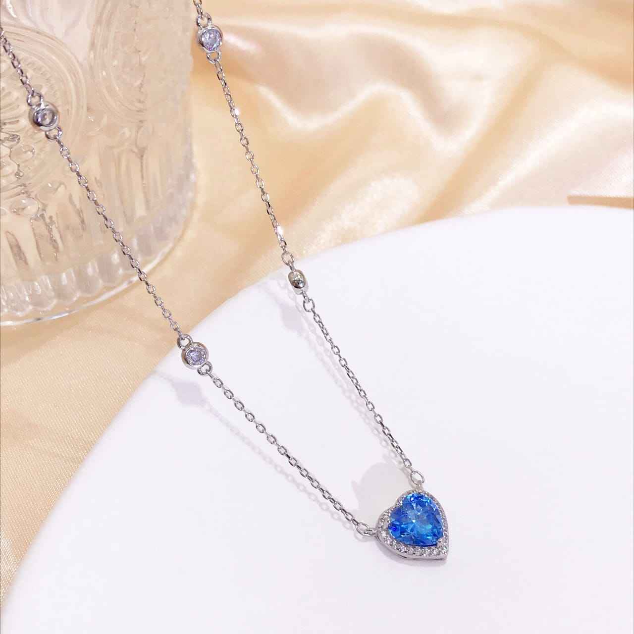 Sapphire Heart necklace