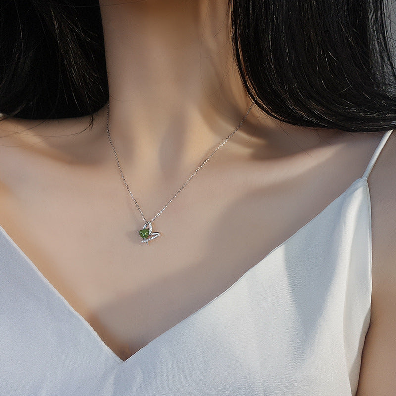 Jade Heart Necklace