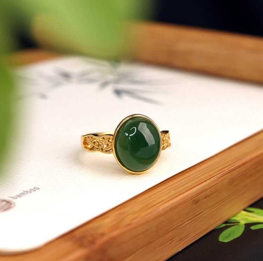 Jade Ring Gold