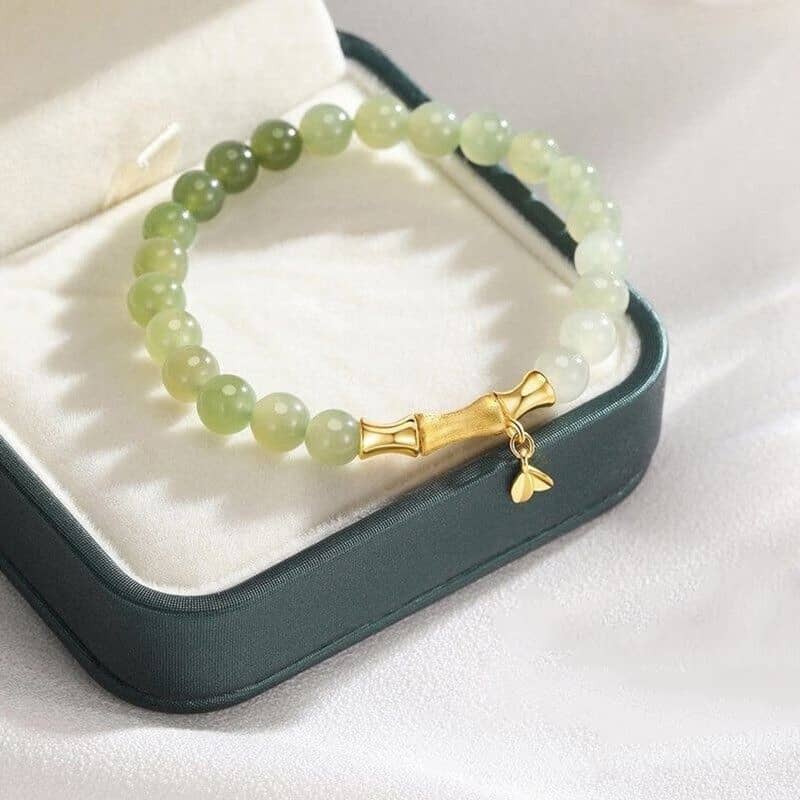 Jade Bead Bracelet