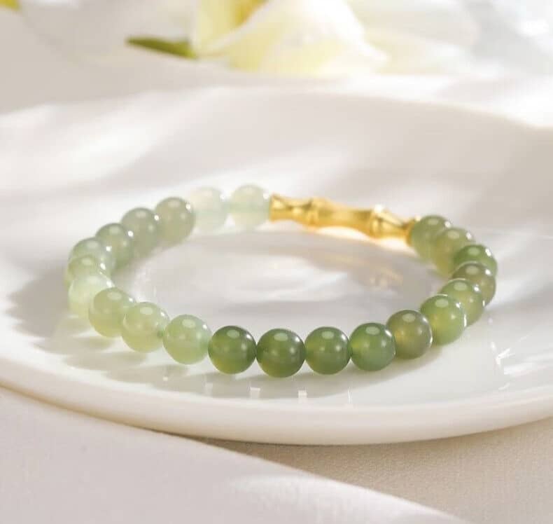 Jade Bead Bracelet