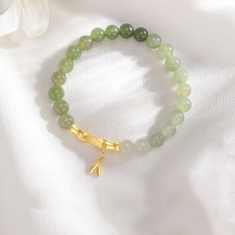 Jade Bead Bracelet