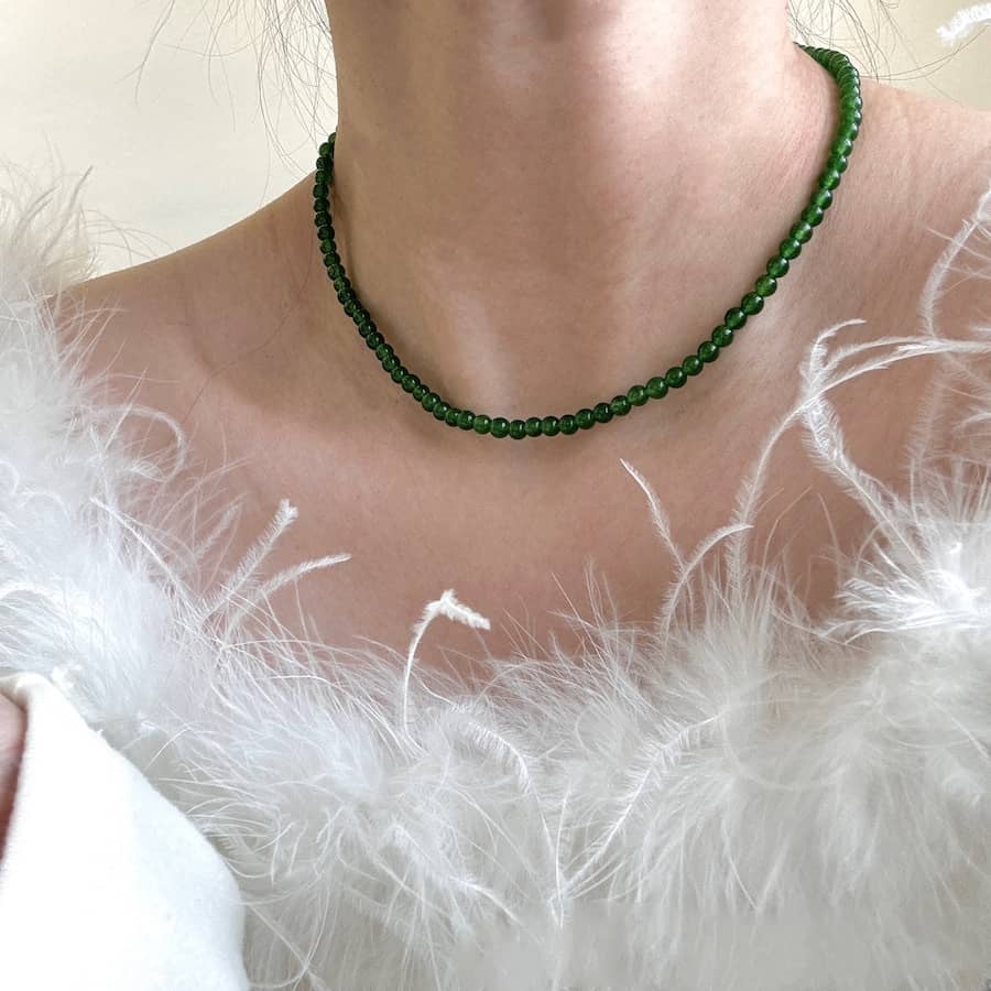 Jade Bead Necklace