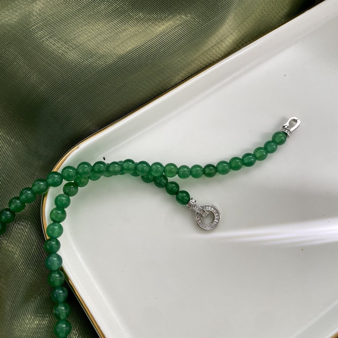 Jade Bead Necklace